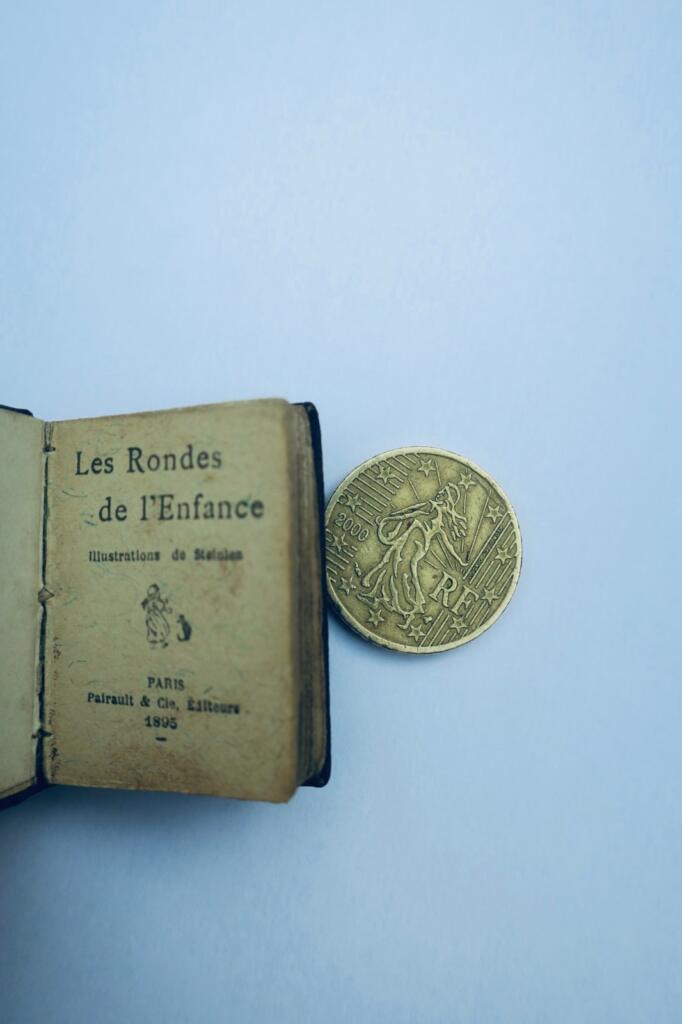 STEINLEN. Die Rondes de l'Enfance 30 x 40 mm. illustriert von STEINLEN 1895