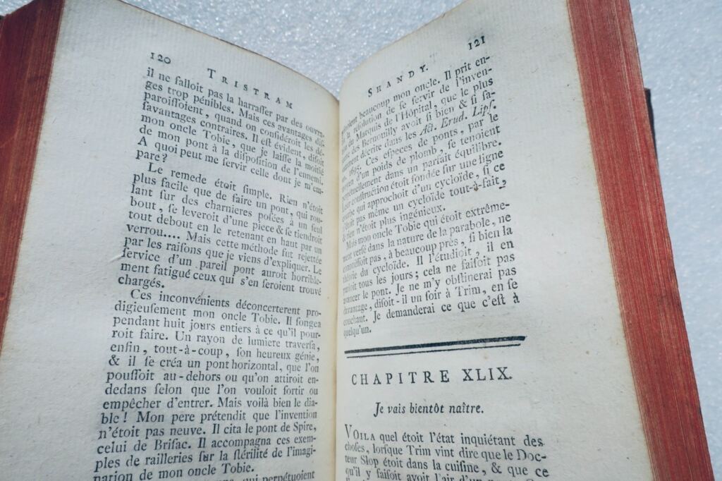 STERNE, Laurence LA VIE ET LES OPINIONS DE TRISTRAM SHANDY