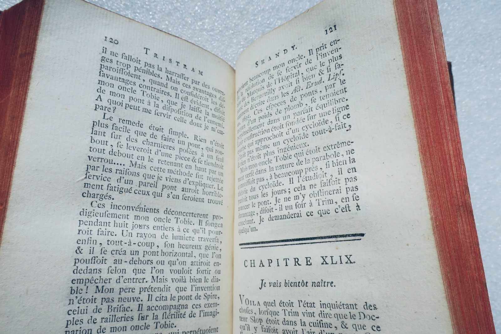 STERNE, Laurence LA VIE ET LES OPINIONS DE TRISTRAM SHANDY - La Librairie Antique