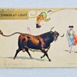 Taureau Chocolat-Louis Saut périlleux - La Librairie Antique