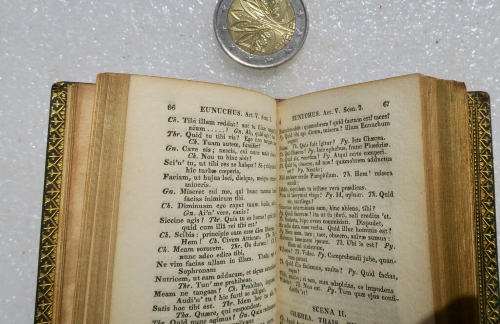 Terence Publius Terentius Afer 50 x 88 mm. Miniatur