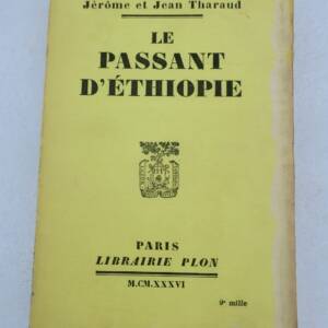 Tharaud, Der Wanderer in Äthiopien. 1936