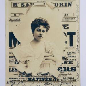 Théâtre de la Gaîté 1902 Plakat mit Riss