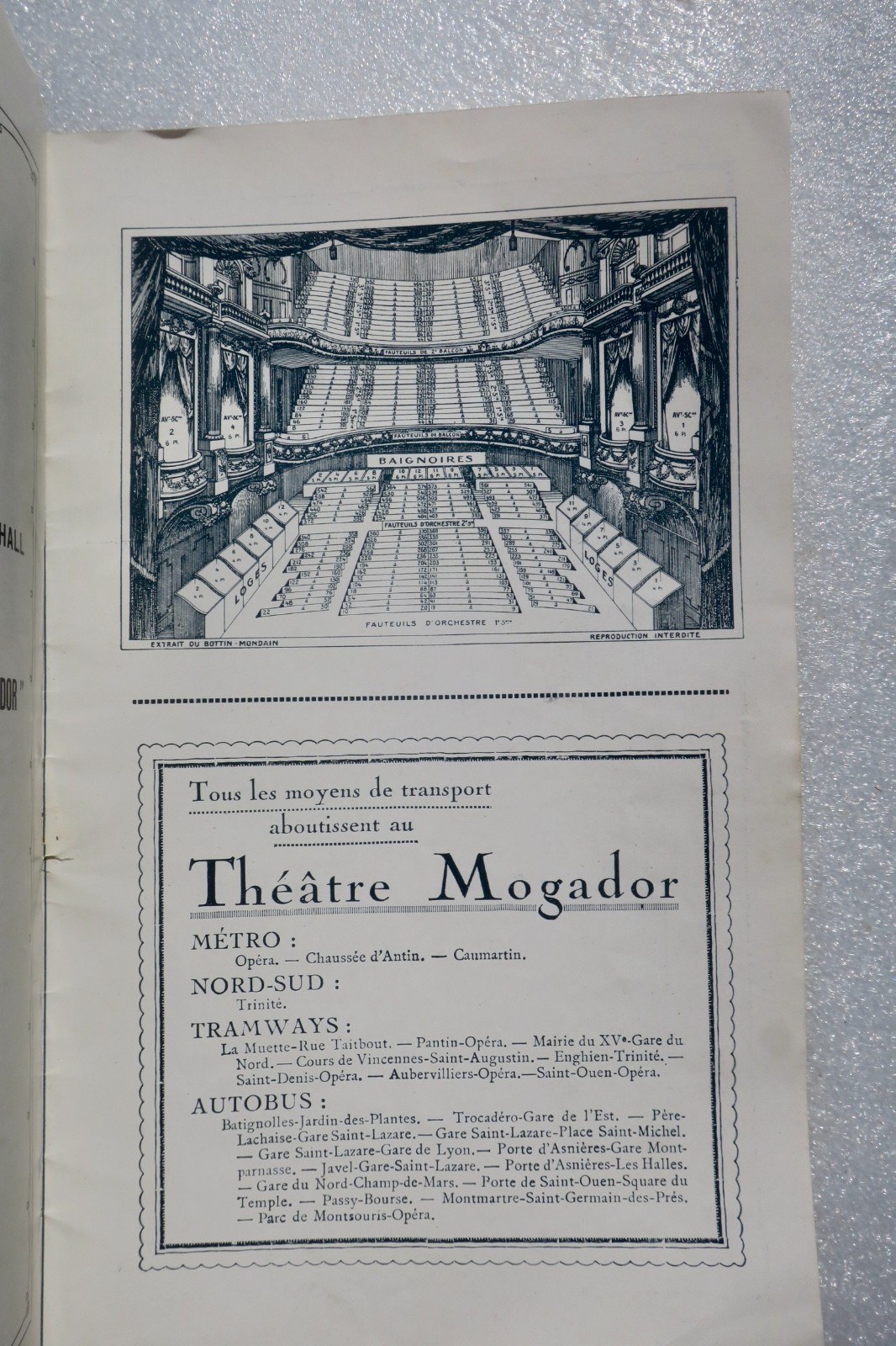 Théâtre Mogador La petite fonctionnaire- ill. Louis Icart – Image 7