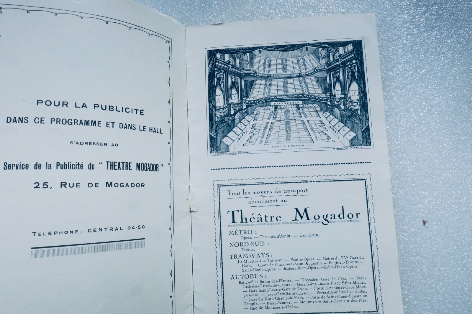 Théâtre Mogador La petite fonctionnaire- ill. Louis Icart – Image 3