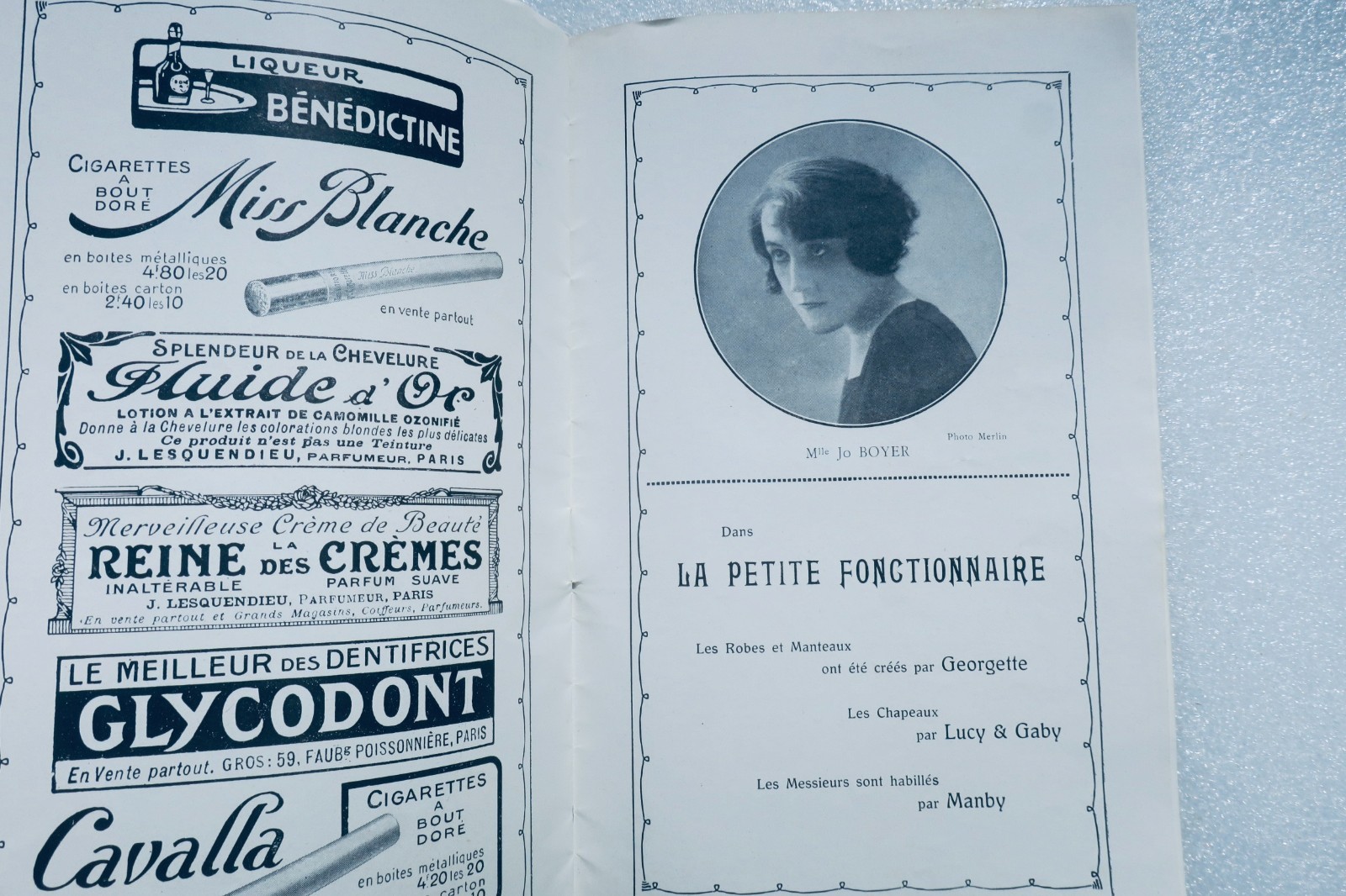 Théâtre Mogador La petite fonctionnaire- ill. Louis Icart – Image 4