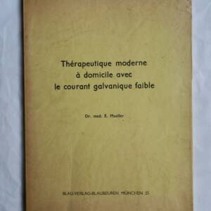 Galvanotherapie für zu Hause mit schwachem Gleichstrom 1961