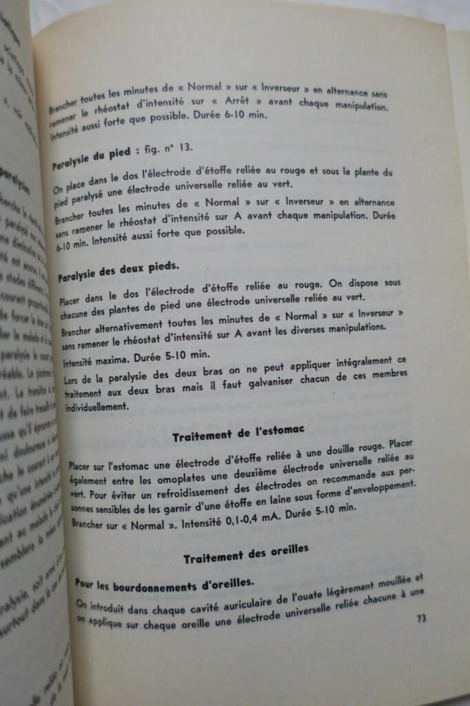Therapeutic Modern at Home with Low Galvanic Current 1961