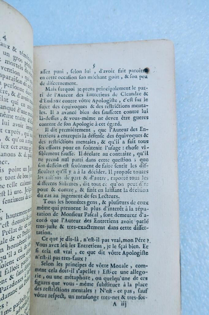 thomistischer Jesuit theologische Briefe an den R. P. Alexandre 1698
