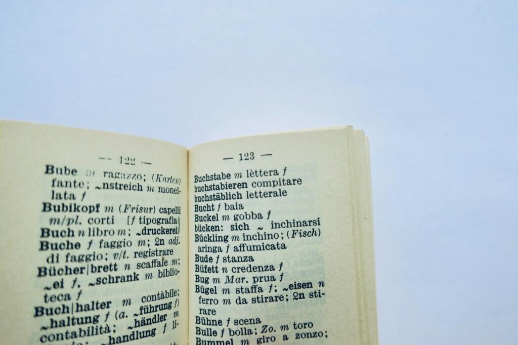 traducteur dict. lilliput Deutsch franzosich english itali minuscule 36 x 48 mm.