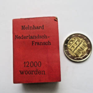 traducteur dict. lilliput nederlandsch-Fransch minuscule 36 x 48 mm.