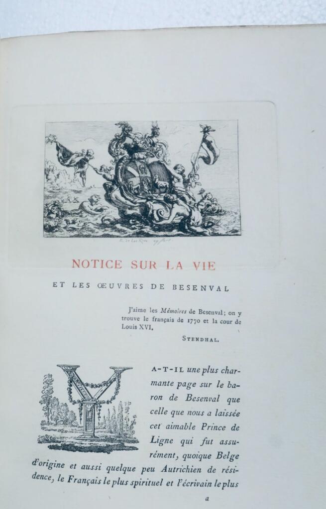 UZANNE M. LE BARON DE BESENVAL的故事,国王军队中将