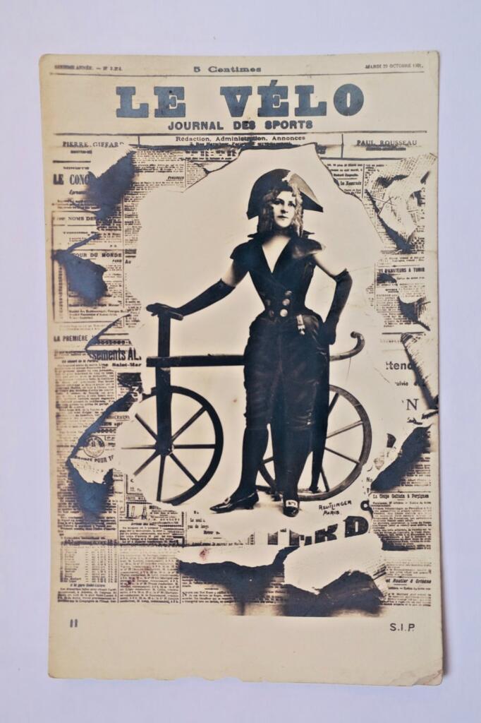 Velo Journal des Sports Plakat mit Loch Oran 1903
