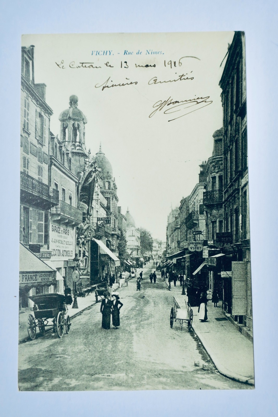 Vichy rue de Nîmes 1916 Poilu – Image 3