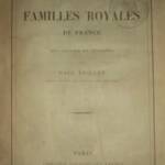 VIOLLET Paul Oeuvres Chrétiennes des Familles Royales de France - La Librairie Antique