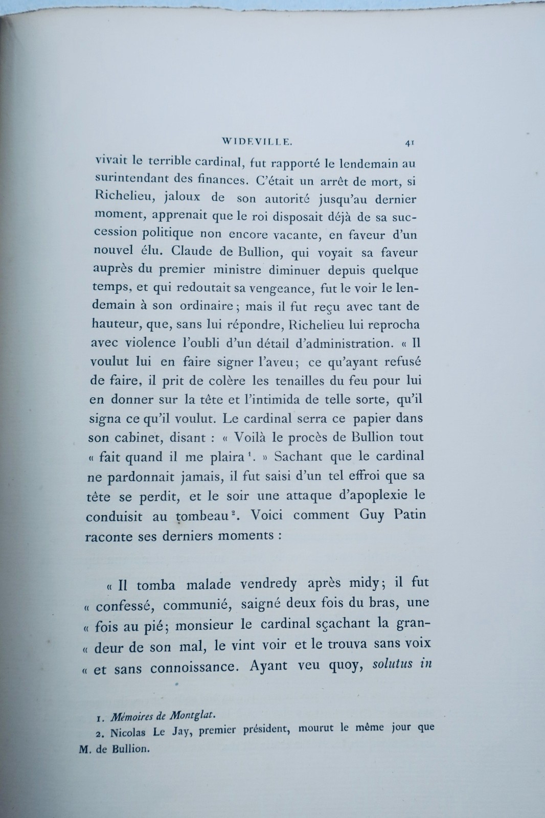 Wideville, Histoire et description 1874 CHATEAU – Image 5