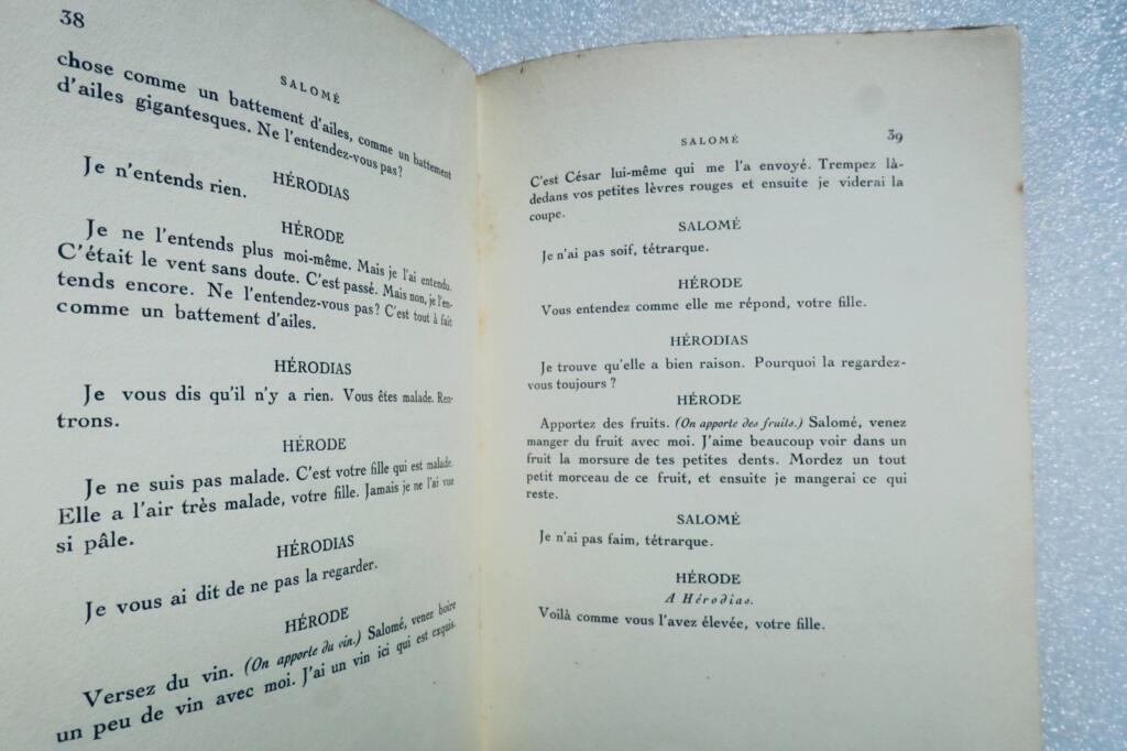 WILDE (Oscar). Salomé. Alastair作図 1923