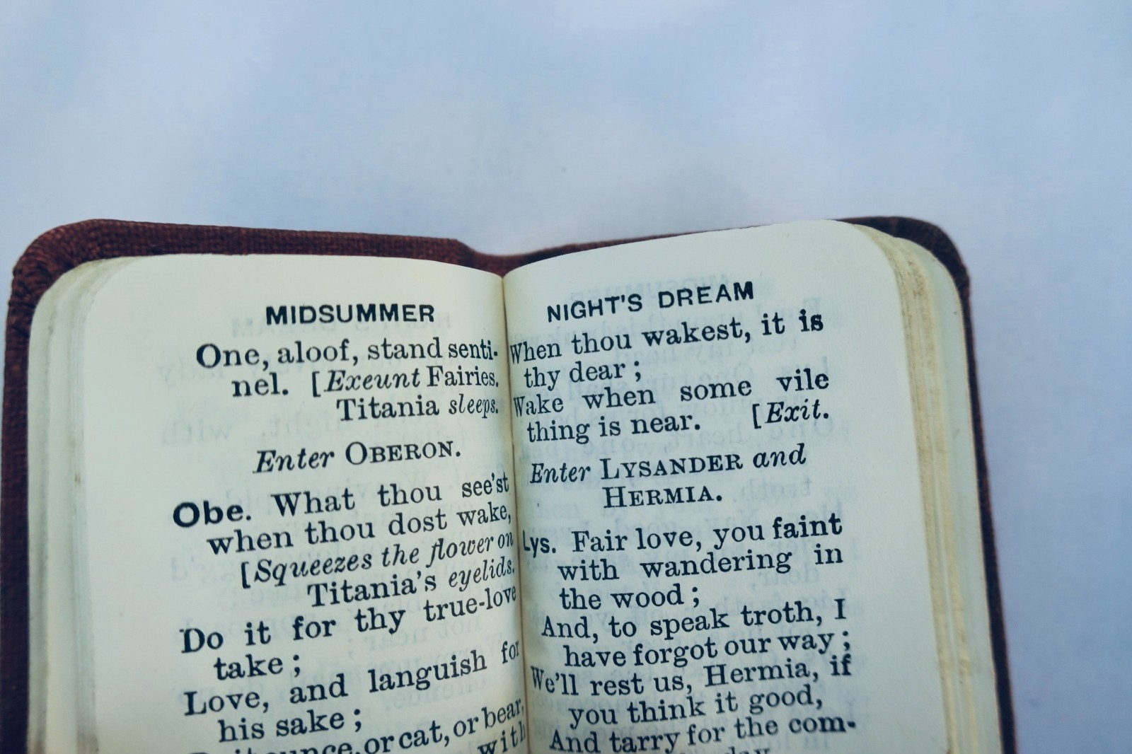William Shakespeare Midsummer Night's Dream 37 x 54 mm. Miniature – Image 3