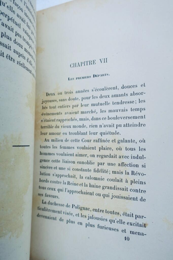 路易丝·德·埃斯帕尔伯·波拉斯特龙伯爵夫人 - 《流亡王后》1907年版