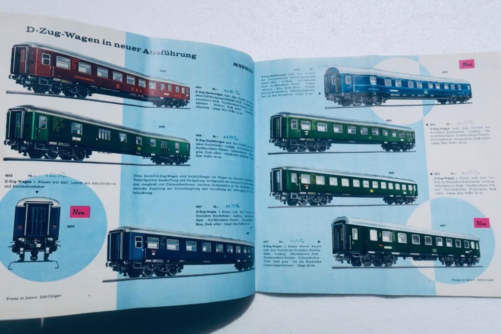 zug Train Märklin & Cie: Märklin. 1960/61 カタログ