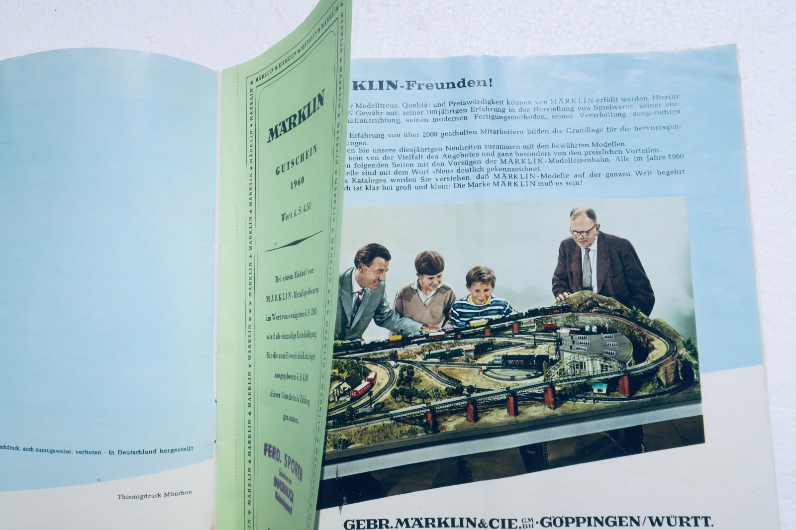 zug Train Märklin & Cie: Märklin. 1960/61 Katalog – Image 6