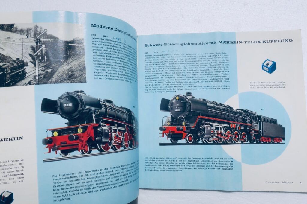 zug Train Märklin & Cie: Märklin. 1960/61 カタログ