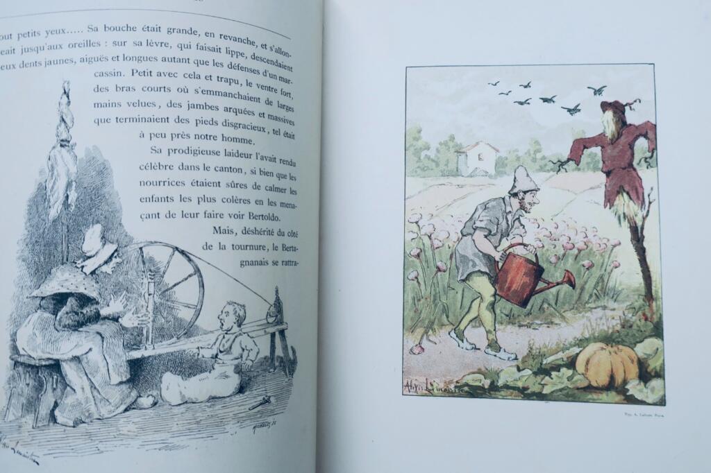 contes et Histoires pour les enfants 1883、Gillotによるイラスト