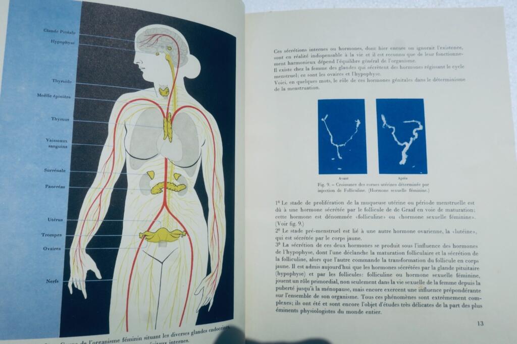 curiosa LA VIE INTIME DE LA FEMME LABORATOIRES PHARMACEUTIQUE