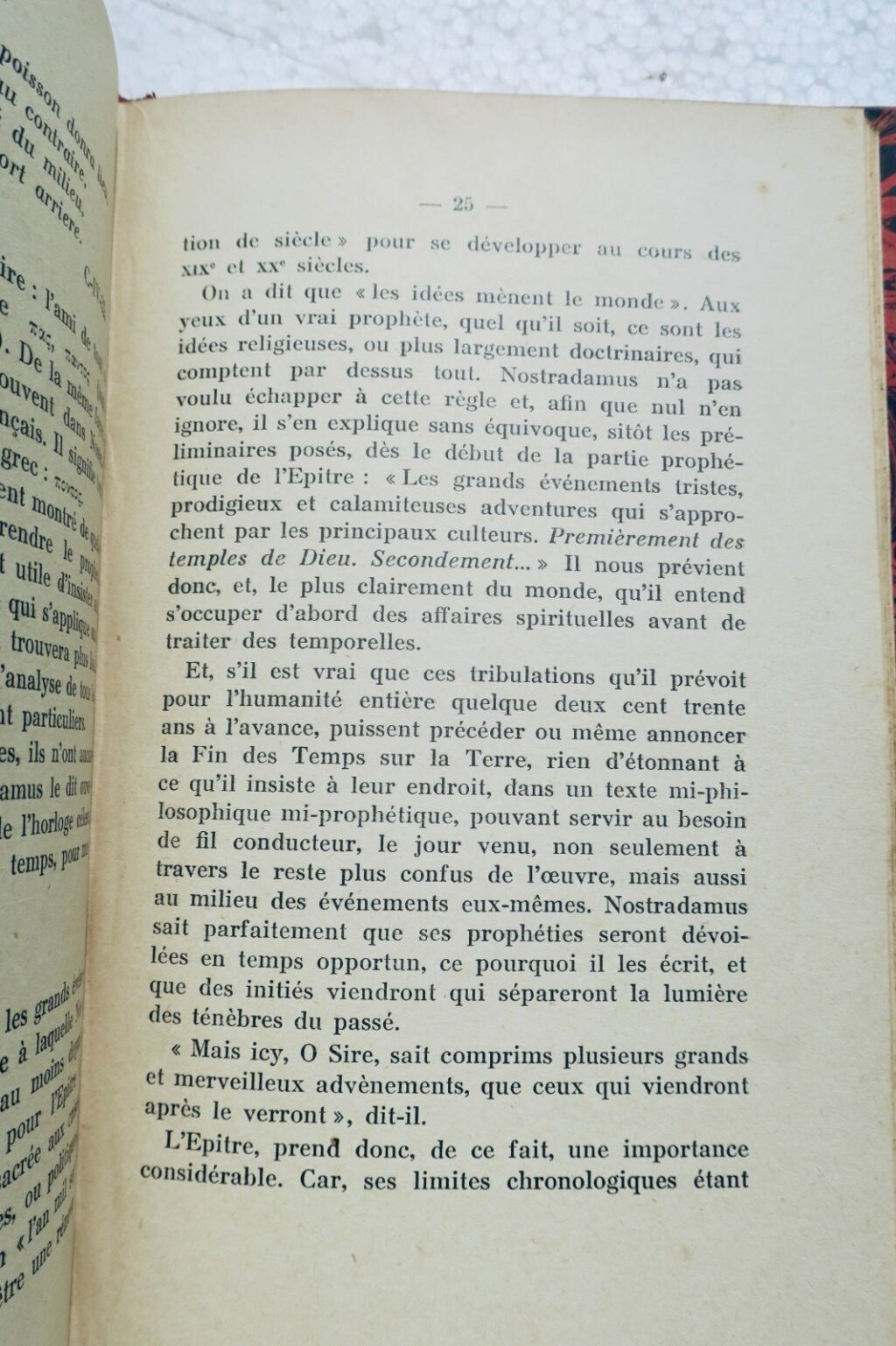 prophéties de Nostradamus dévoilées. Lettre à Henri II