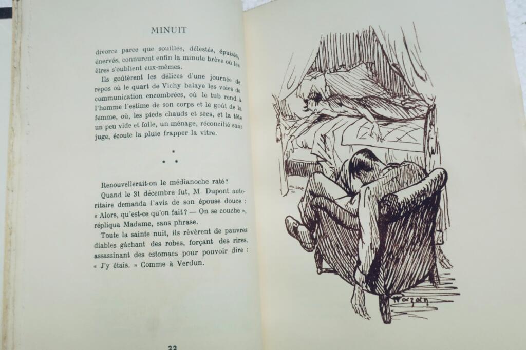 GERMAIN (José) Minuit. Histoire de vingt-sept nuits + dédicace