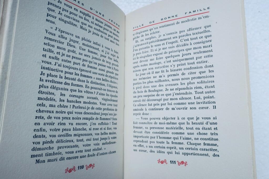 Feydeau, Mémoires einer jungen Dame aus gutem Hause, von ihr selbst verfasst