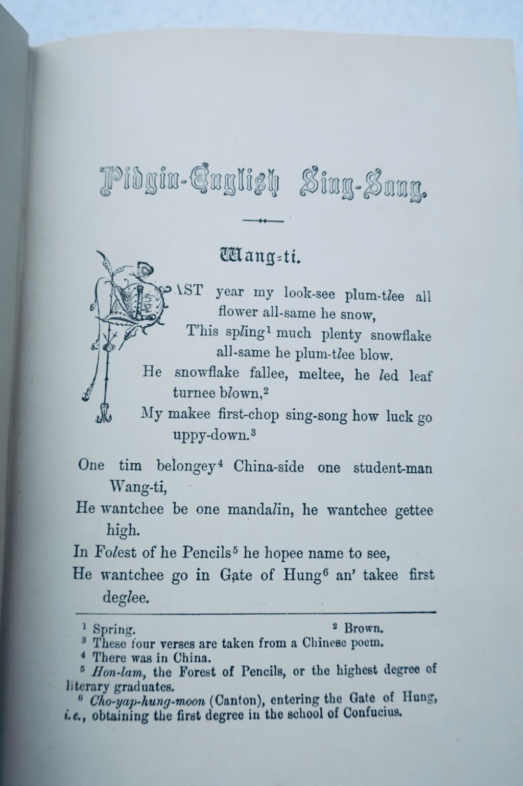 china Pidgin-English Sing-Song Or Songs And Stories In The China-english dialect