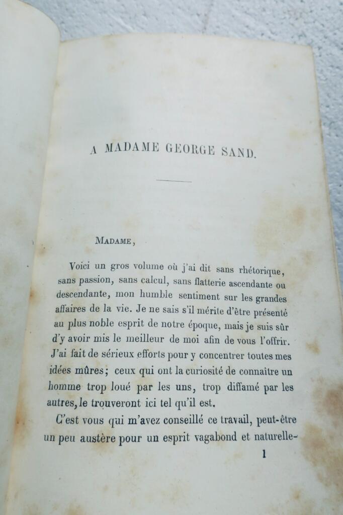 ÜBER (Edmond) Le Progrès 1864
