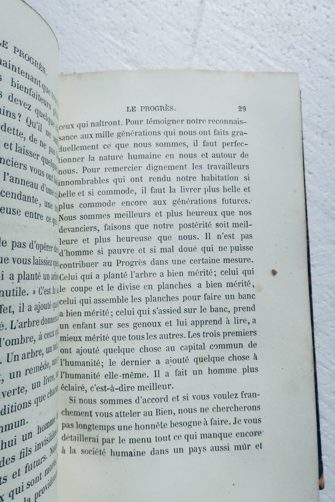 About Edmond Le Progrès 1864