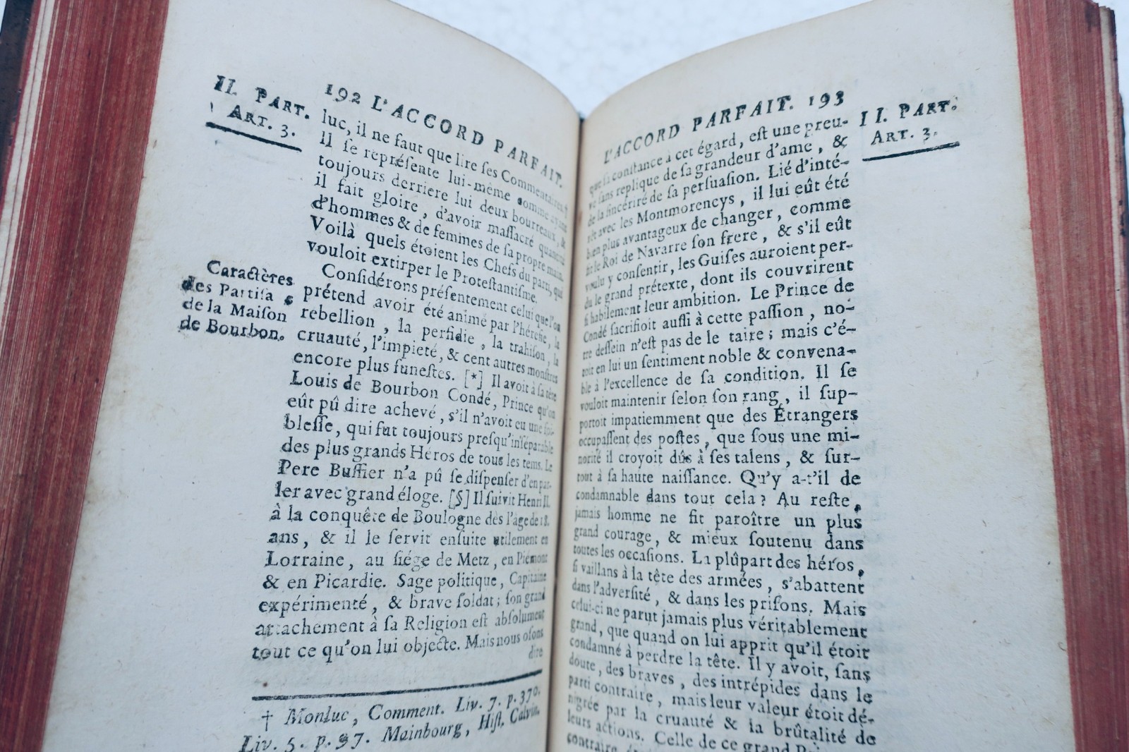 accord parfait de la nature de la raison de la révélation & de la politique 1753 – Image 7