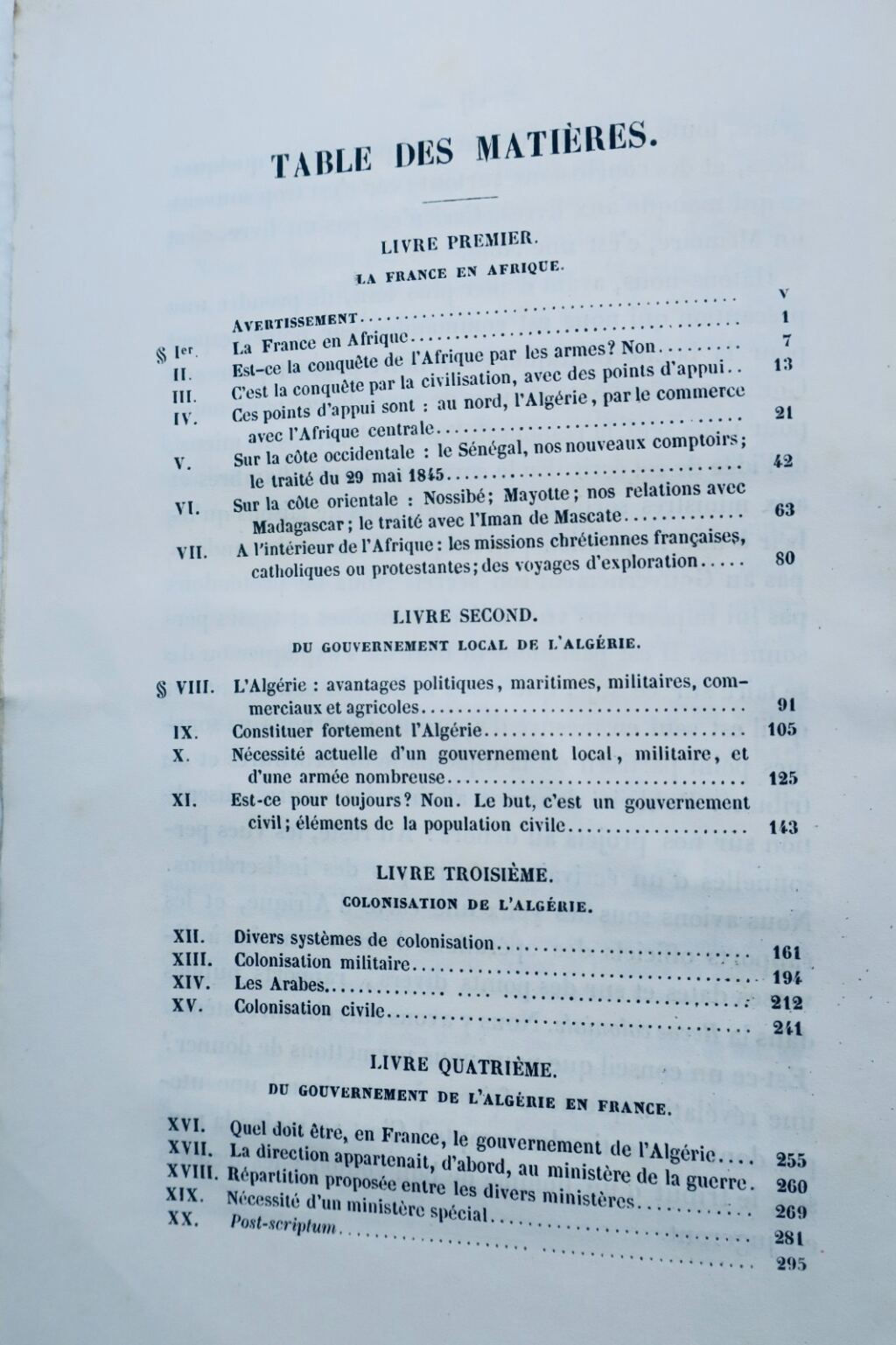 Afrika – Frankreich in Afrika 1846
