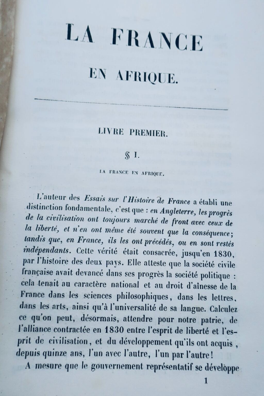 Afrika – Frankreich in Afrika 1846