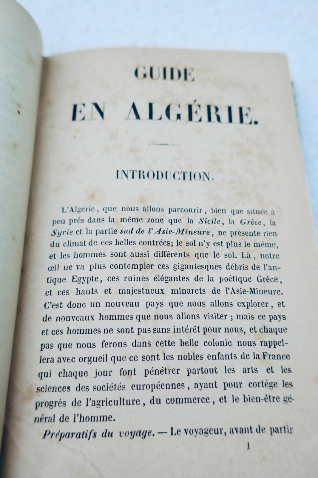 algérie Guide du Voyageur en Algérie. Itinéraire du Savant, de L'artiste 1847 – Image 4