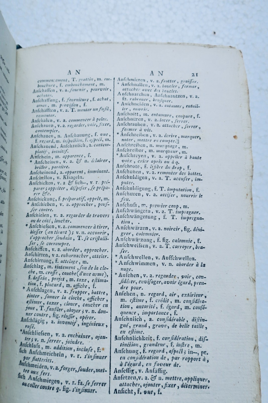 德语 1803年德法袖珍新词典