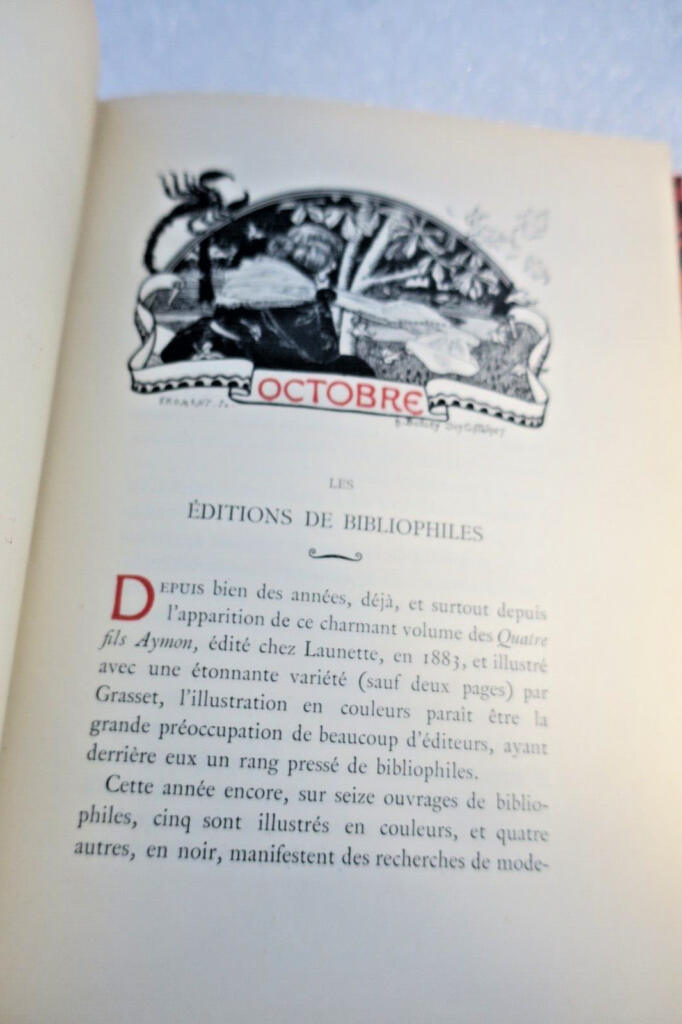 アルマナック・デュ・ビブリオフィル 1898 ペルタン