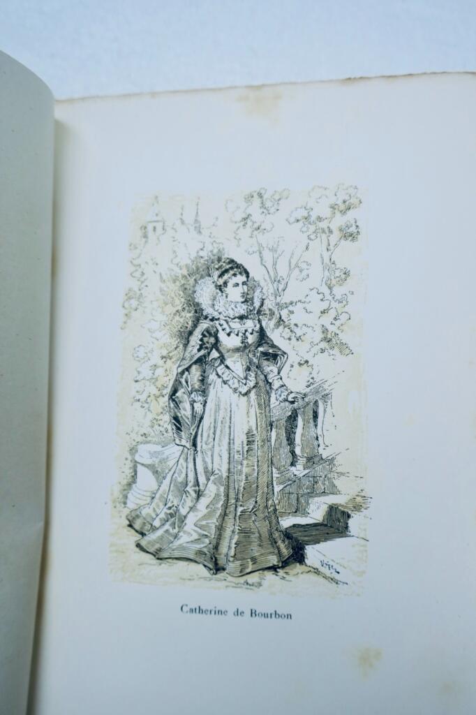 AMOURS DE CATHERINE DE BOURBON, sister of the King and the Comte de Soissons HENRI IV