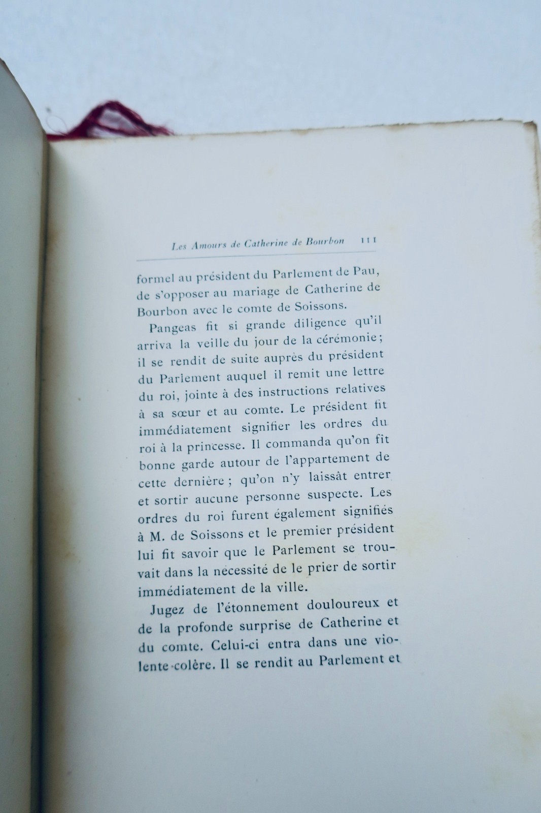 AMOURS DE CATHERINE DE BOURBON, soeur du Roi et du Comte de Soissons HENRI IV – Image 9