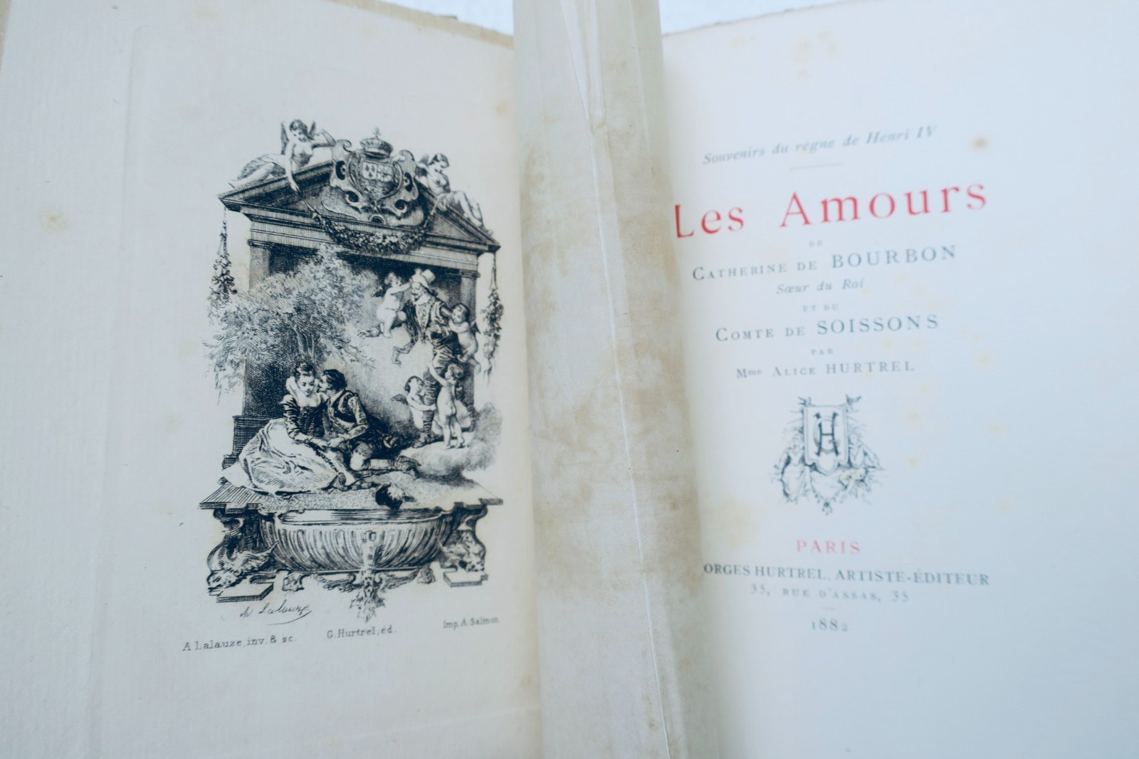 AMOURS DE CATHERINE DE BOURBON, soeur du Roi et du Comte de Soissons HENRI IV – Image 5
