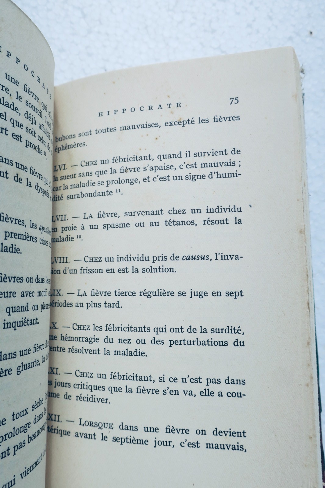 APHORISMES D'HIPPOCRATE suivis des APHORISMES DE L'ÉCOLE DE SALERNE – Image 7