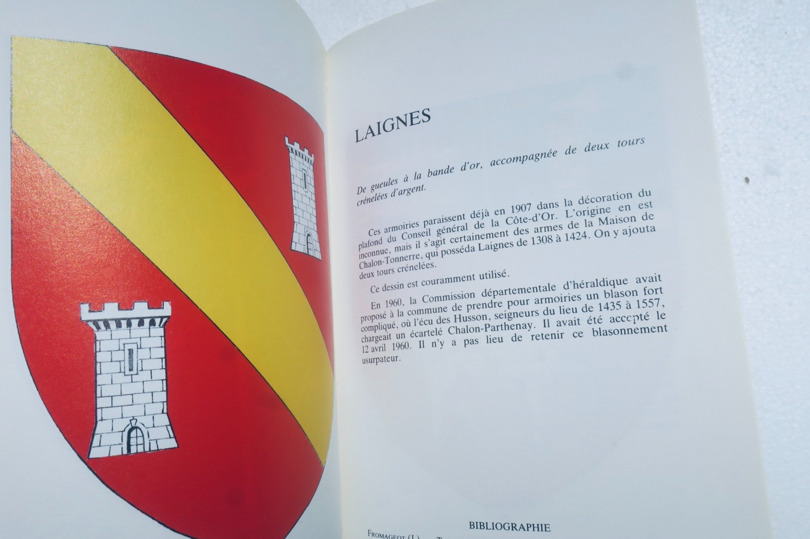 armorial des villes et bourgs : Chefs-lieux de cantons de la Côte d'or 89 – Image 5