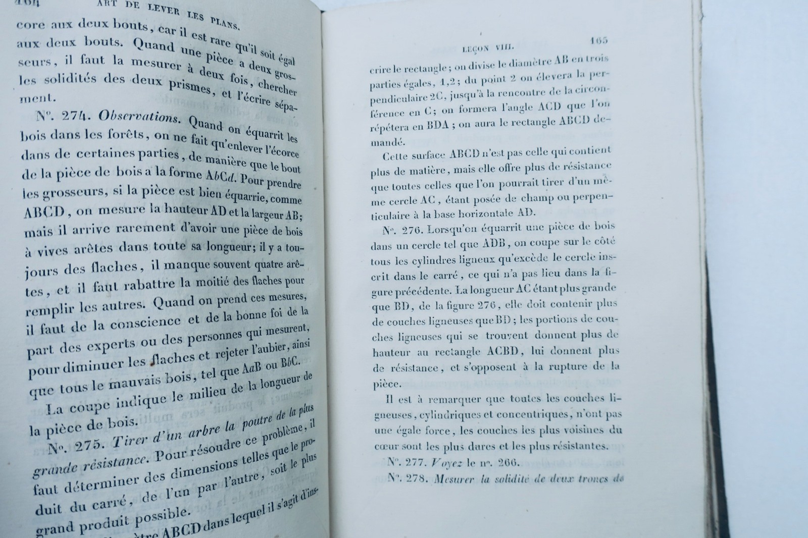 arpenter lever les plans, arpentage nivellement et lavis des plans THIOLLET 1834 – Image 7