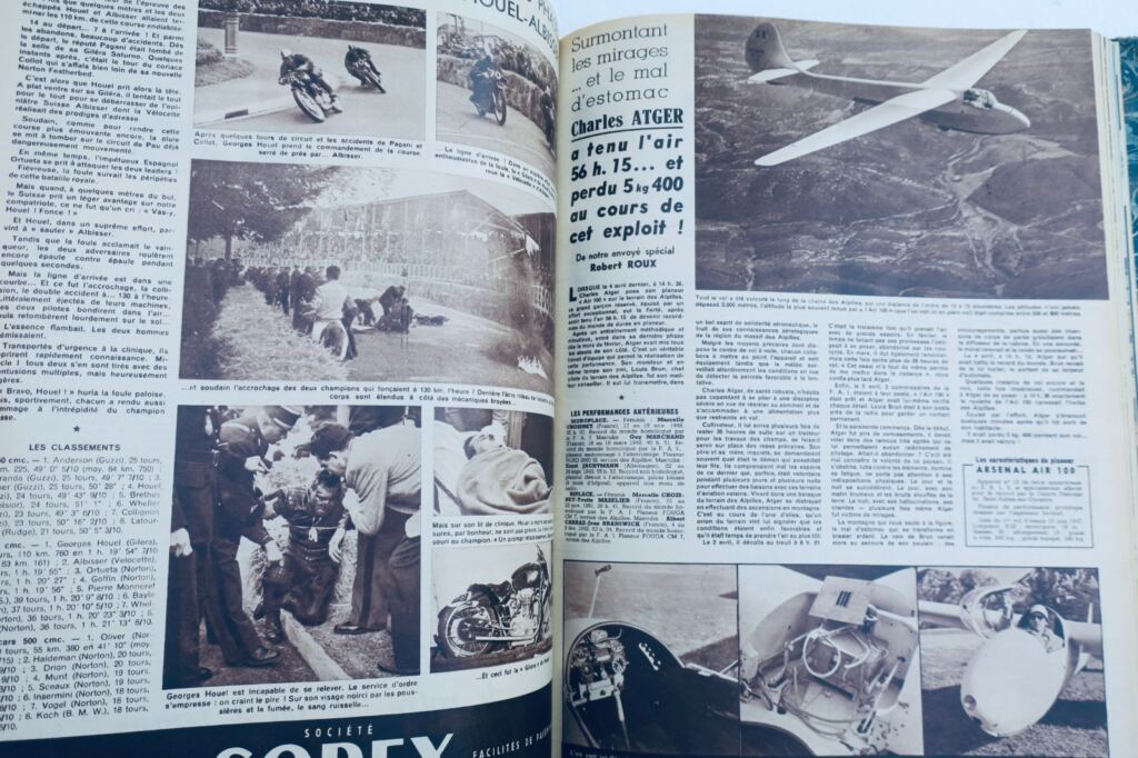 auto L’AUTOMOBILE Aviation Motorcycling Water sports Sport tourism..1951-52