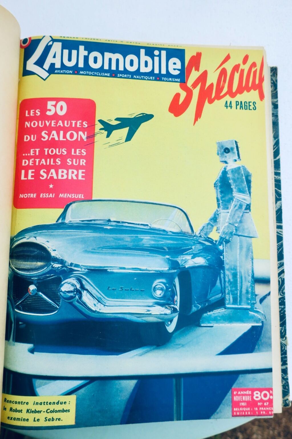 auto L’AUTOMOBILE Aviation Motorcycling Water sports Sport tourism..1951-52