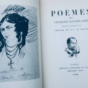 BAUDELAIRE Charles Poëmes de Charles Baudelaire LE DANTEC