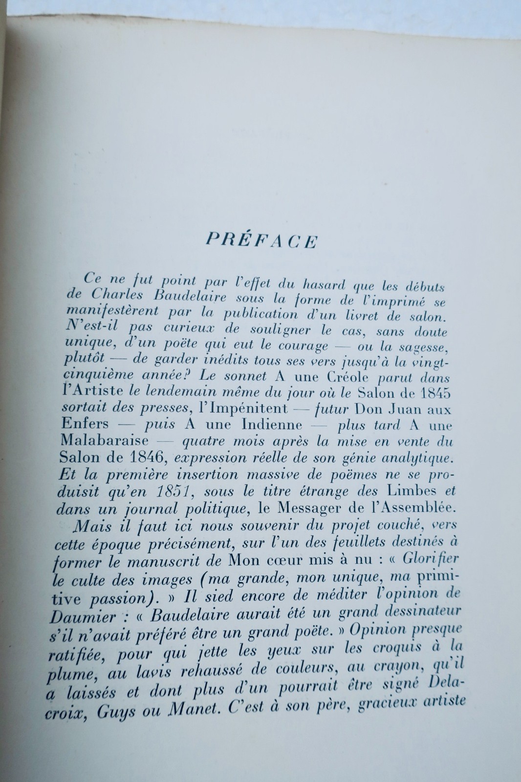 Charles Baudelaire, *Poëmes*, edited by Le Dantec